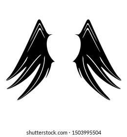 Wing templates with pre-designed shapes