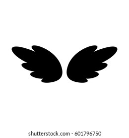 Wing vector icon and logo