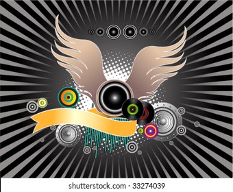 wing vector illustration