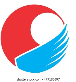 wing vector logo