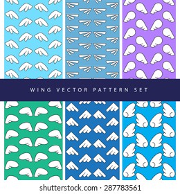 wing vector pattern set