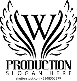 WING W PRODUCTION LOGO PERFECT VECTORE DESIGN 
