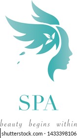 wing woman head spa logo