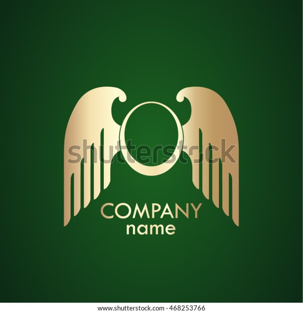 winged abstract logo\
/ vector illustration