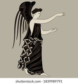 153 Greek goddess nike Stock Vectors, Images & Vector Art | Shutterstock