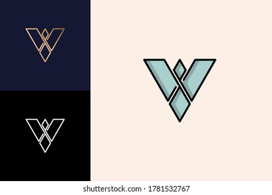 Logotipo de pájaro alado, concepto elegante y de diseño de logotipo de lujo.
