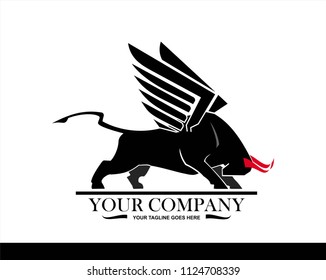 Winged Bull Logo