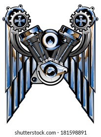 Winged Engine