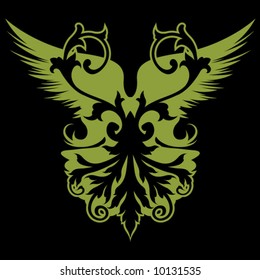 Winged Flourish