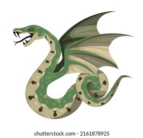 winged flying serpent mythology creature