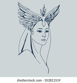 winged girl
