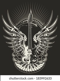 Winged Guitar