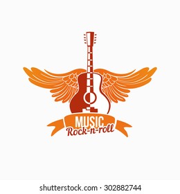 Winged guitar