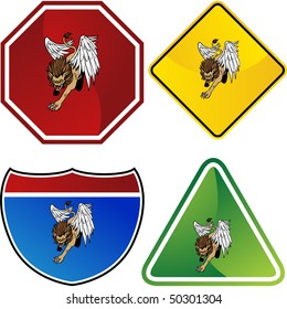 Winged Lion