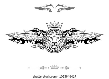 Insignien des Löwenschildes