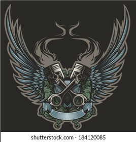  Winged Pistons