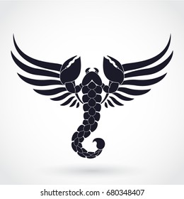 winged scorpion symbol