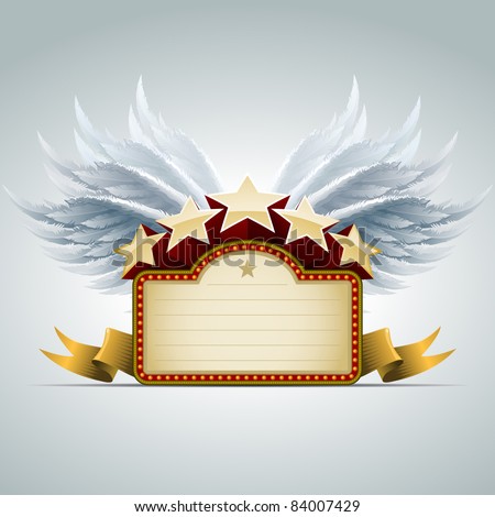 Similar – Image, Stock Photo Advertising for all! files