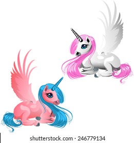 Winged unicorns