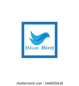 Wings bird sign abstract template icons app

