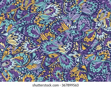 wings of butterflies pattern 