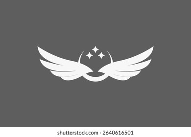 wings in circle with stars logo 