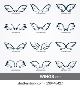 wings collection (set of wings)