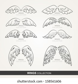 wings collection (set of wings)