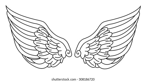 wings contour elements one