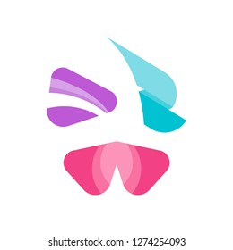 Wings Creative Design Logo Concept - Elements