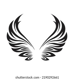 Wings design icon, vector illustration