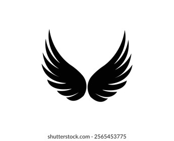 Wings Design Vector Art Or Wings logo