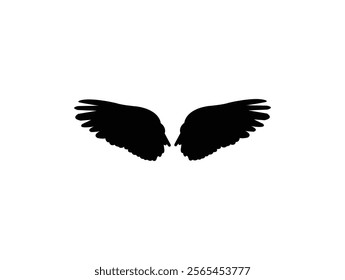 Wings Design Vector Art Or Wings logo