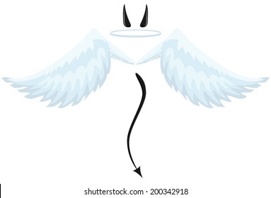 Wings of the fallen angel