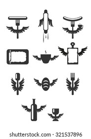 Wings is fast. Breakfast, lunch and dinner service.