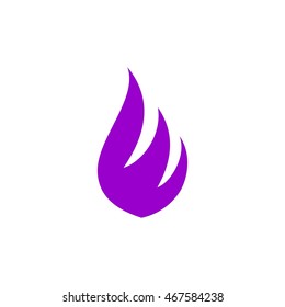 wings flame fire logo vector