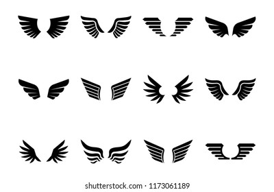 wings glyph icon