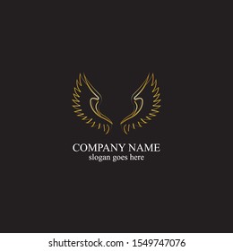 Premium Luxury Eagle Logo Modern Icon Stock Vector (Royalty Free ...