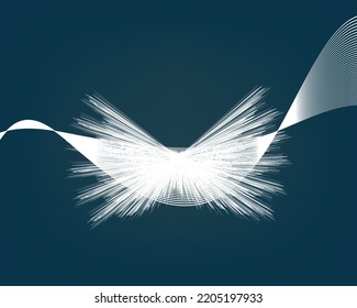 Wings graphic design. Best vector graphic design. Best design ever.