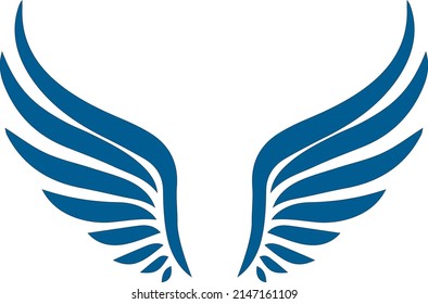 wings Graphics illustrater vector logo