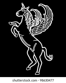 wings horse