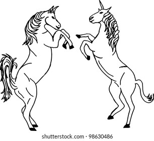 wings horse