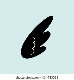 wings icon design 