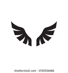 Wings Icon Design Template Vector Isolated Stock Vector (Royalty Free ...