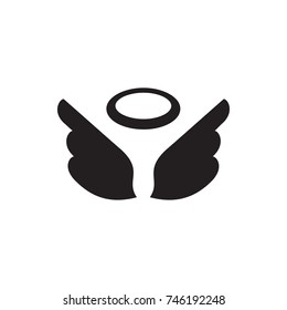 wings icon illustration isolated vector