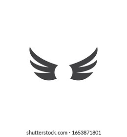 Wings Icon Logo Design Vector Template