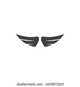 Wings Icon Logo Design Vector Template