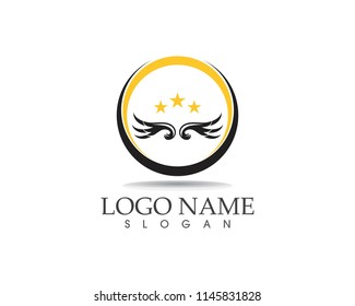  Wings icon and symbol vector illustration