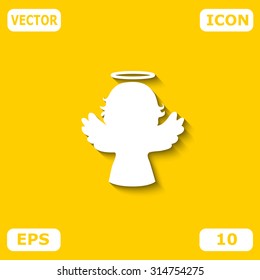 Wings icon vector