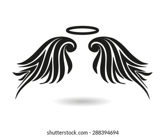 Wings icon vector illustration